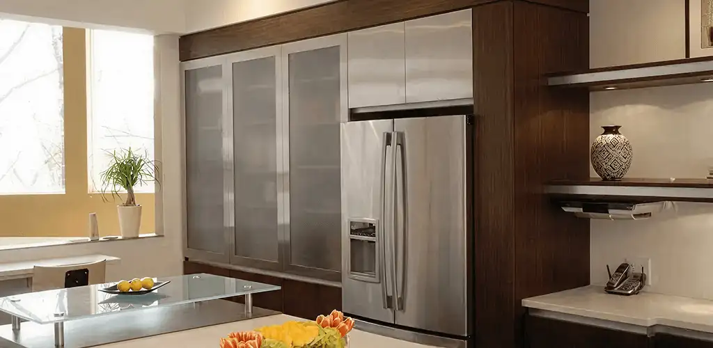 Cabinet door replacement and modern kitchen cabinet upgrade in Duluth, MN